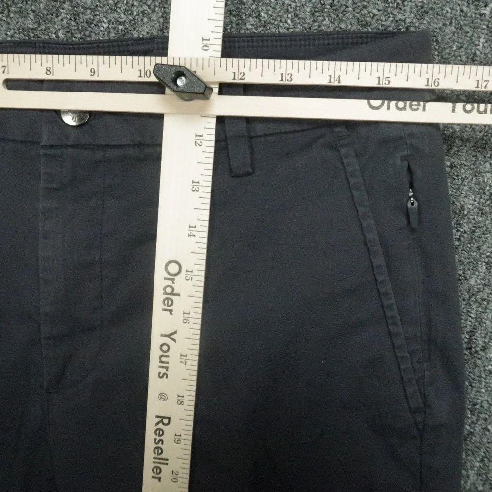 Birddogs Pants Mens‎ 32x30 Dark Gray Stretch Khakis Zip Pockets Trouser